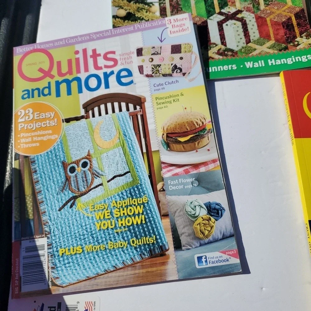Sashiko Sourcebook‎ Patterns Projects Inspirations Briscoe Quilt Magazine lot 7